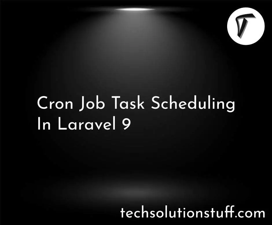Cron Job Task Scheduling In Laravel 9