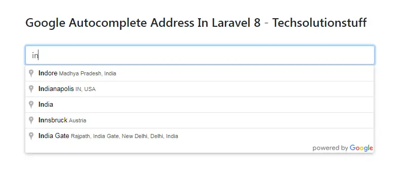 google_autocomplete_address_in_laravel_8_output
