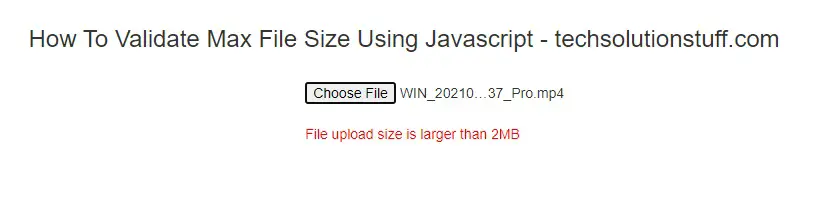 how_to_validate_max_file_size_using_javascript