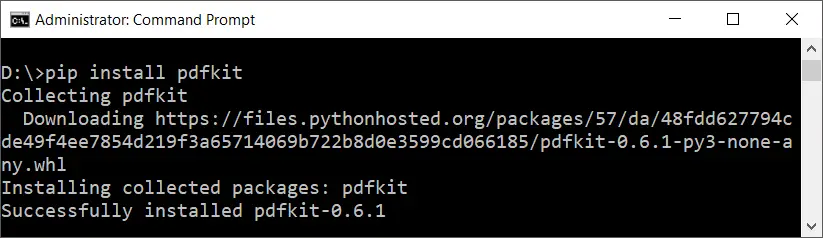 install_pdfkit_using_pip