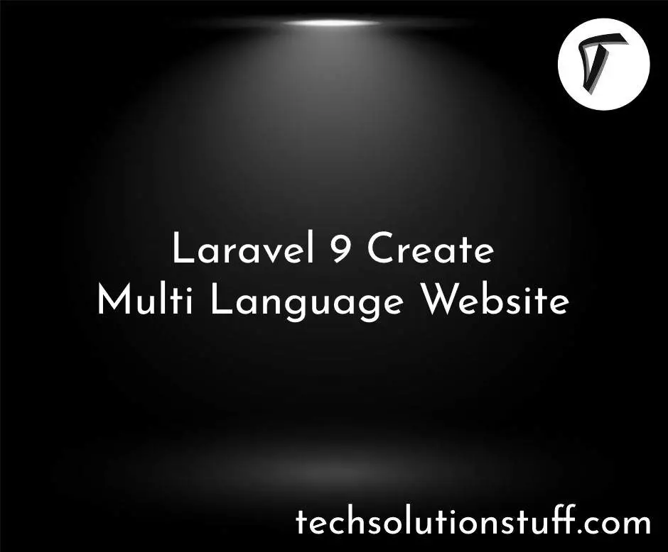 Laravel 9 Create Multi Language Website