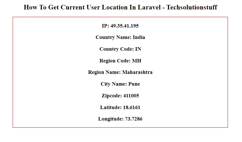 laravel_9_get_current_user_location_using_ip_address_output