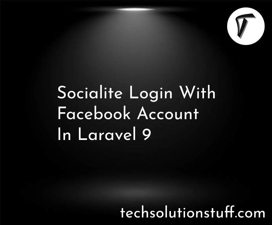 Socialite Login with Facebook Account In Laravel 9